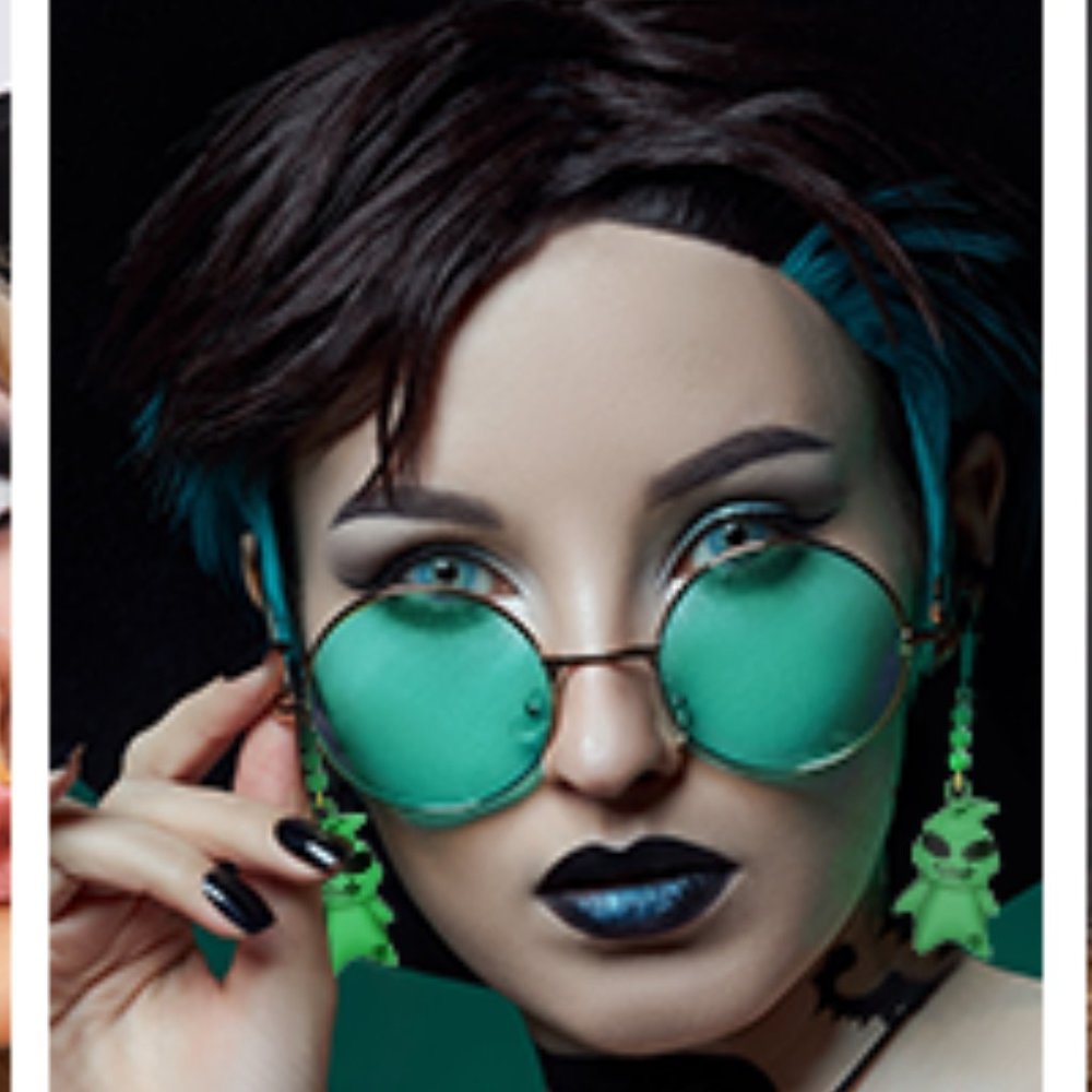 Oogie Boogie Dangle Earrings - Picture 3 of 13